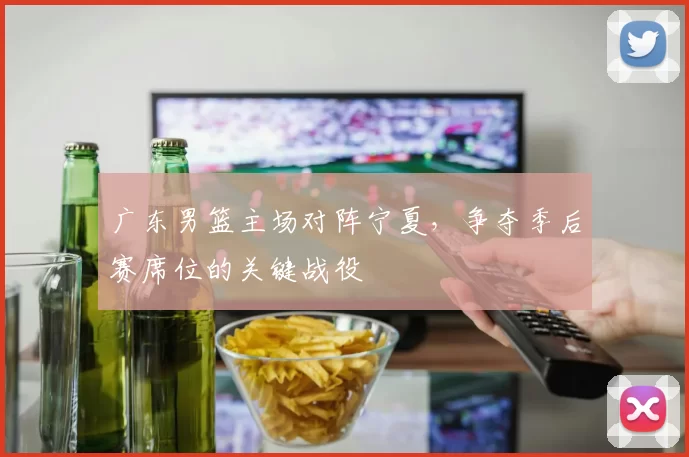 广东男篮主场对阵宁夏,争夺季后赛席位的关键战役